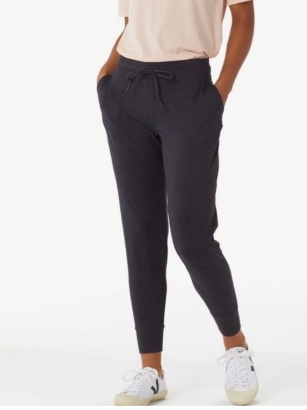 Lole‎ half moon joggers Size Medium Dark Gray